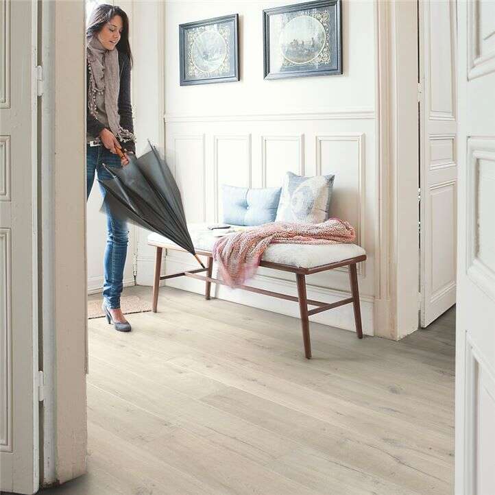 Image du produit QUICK-STEP - Sol Stratifi&eacute; - IMPRESSIVE (IM 1854) Ch&ecirc;ne Tendre Clair - 8 x 190 x 1380 mm (1,835 m&sup2;)