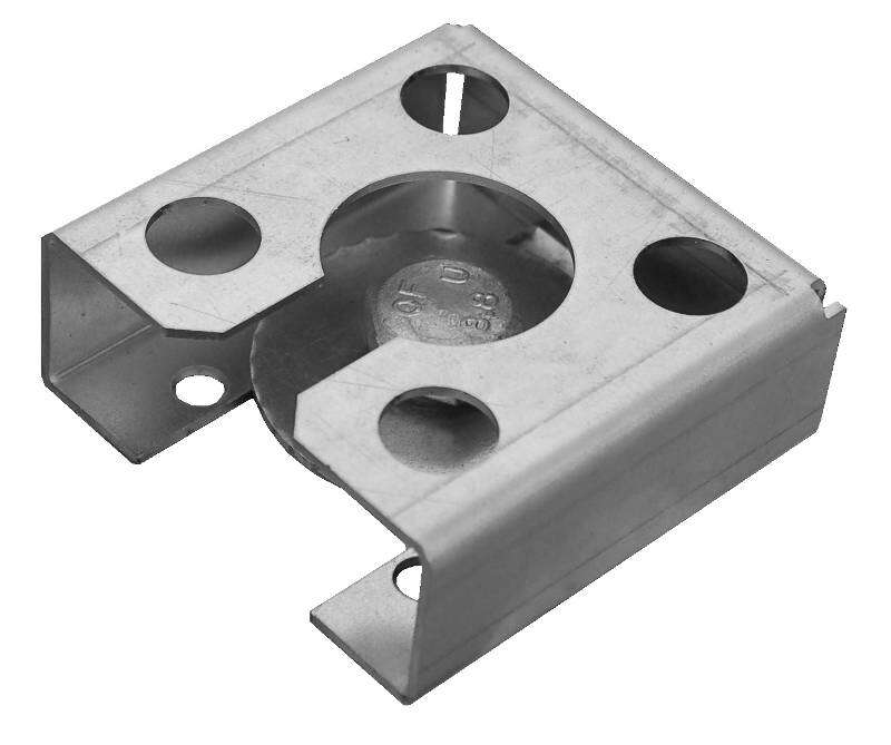 Image du produit WEASYFIX&reg; - Connecteur Galva Wood 90 p/fixation de poteaux bois &agrave; partir de 90 mm
