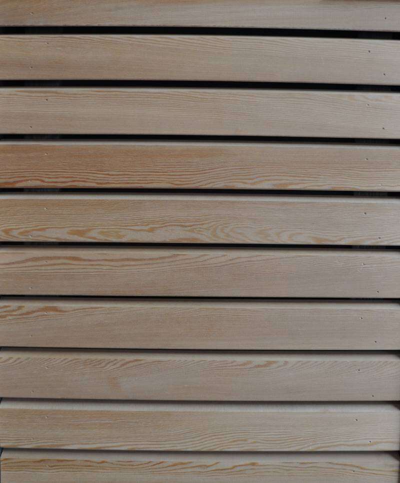 Image du produit Bardage M&eacute;l&egrave;ze - Ajour&eacute; droit - 20 x 68 mm - (s/ Fabrication) - LG