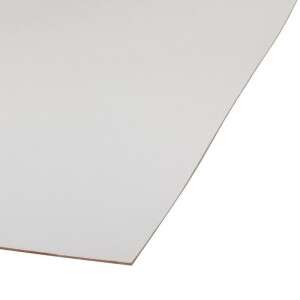 Image du produit Panneau Dur (Unalit) - Laqu&eacute; Blanc - 3 mm - 244 x 122 cm