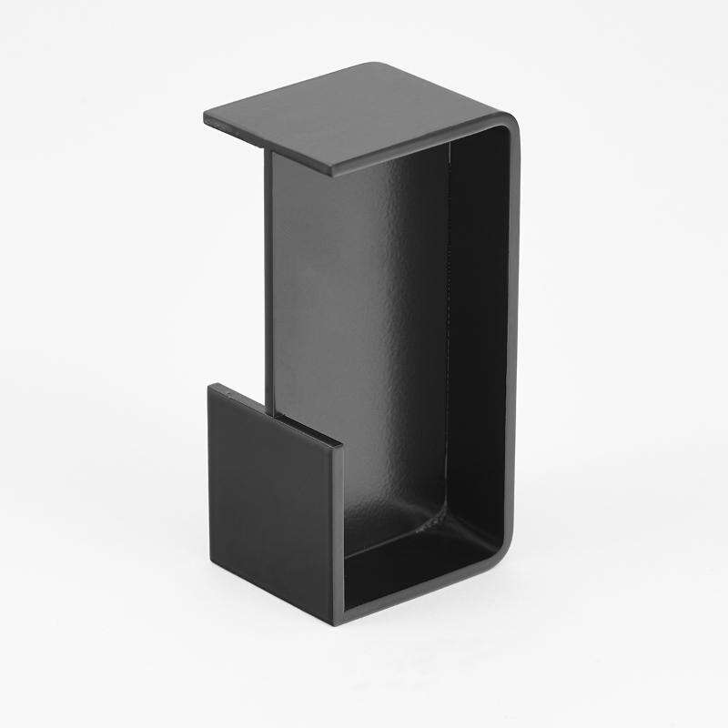 Image du produit Finterio - Cuvette &agrave; Encastrer - Kube - Noir - 40 mm