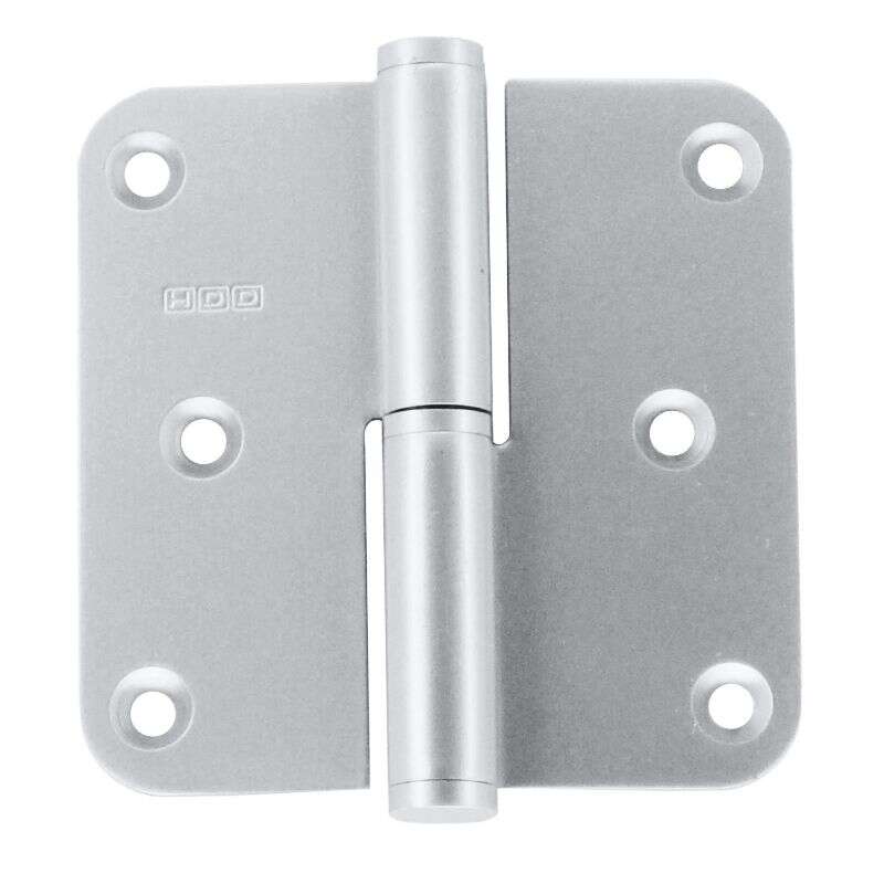 Image du produit HDD - Paumelle - 80 x 80 x 2,5 mm - Alu Look (Droite)