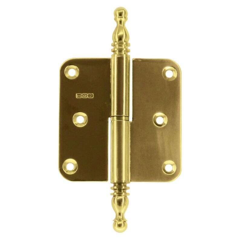 Image du produit HDD - Paumelle - 80 x 80 x 2,5 mm - Vase Laiton Titanium (Gauche)