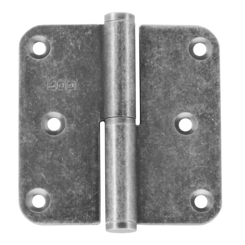 Image du produit HDD - Paumelle - 80 x 80 x 2,5 mm - Old Silver (Droite)