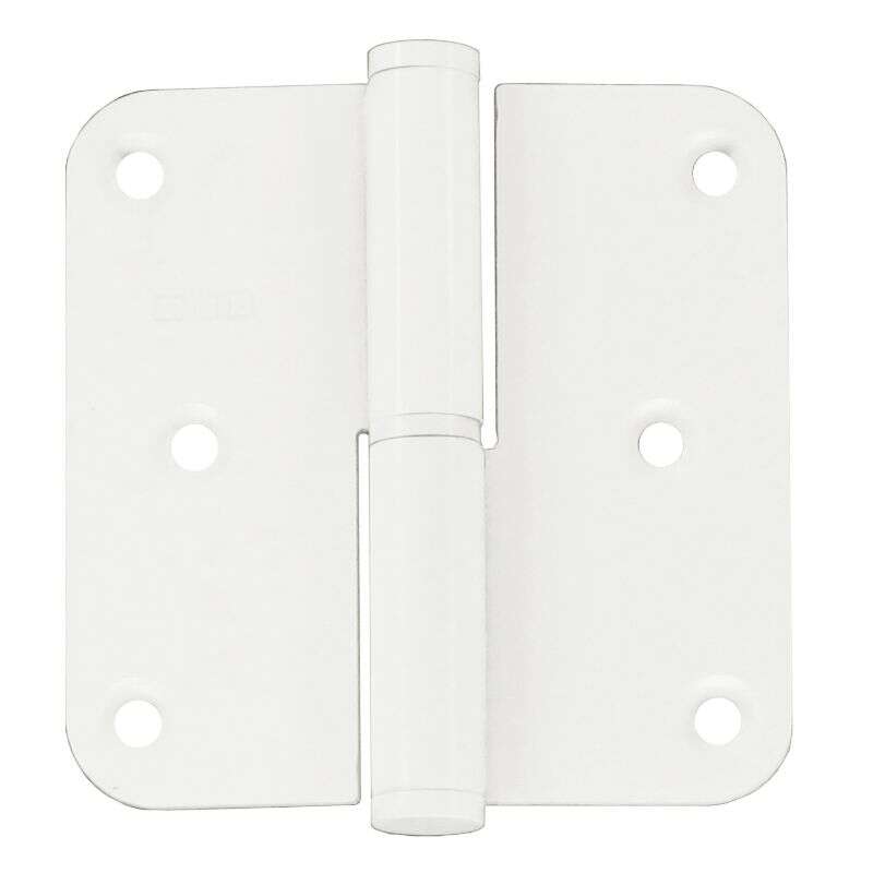 Image du produit HDD - Paumelle - 80 x 80 x 2,5 mm - Blanc (Gauche)
