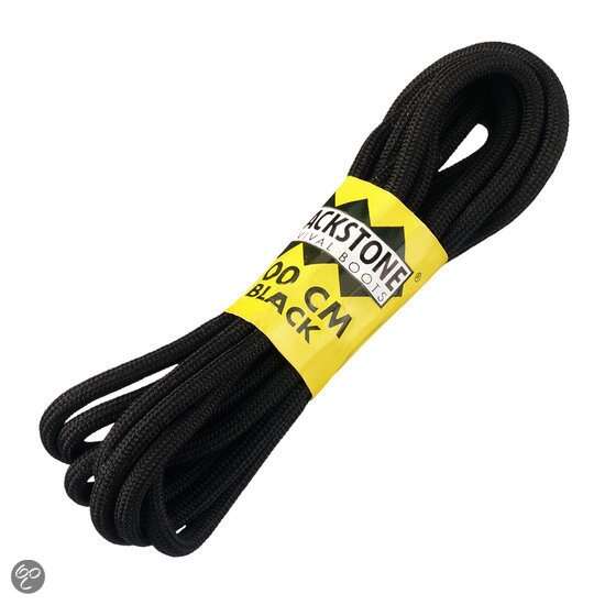 Image du produit Lacets Blackstone - Noir - 120 cm (s)