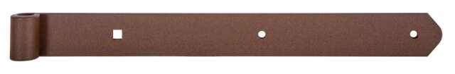 Image du produit DURAVIS&reg; - Penture droite noeud 13 mm - Bout arrondi - Brun Rouille - 400 x 5 mm
