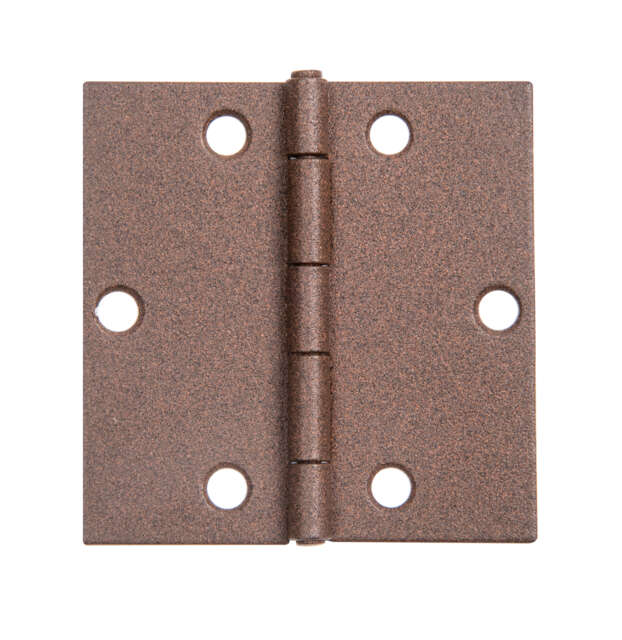 Image du produit DURAVIS&reg; - Charni&egrave;re - Brun Rouille - 64 x 64 x 1 mm
