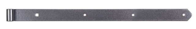 Image du produit DURAVIS&reg; - Penture droite noeud 13 mm - Bout arrondi - Noir Diamant - 600 x 5 mm