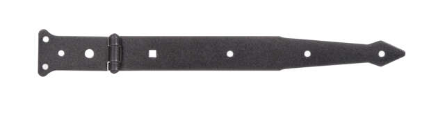 Image du produit DURAVIS&reg; - Penture Charni&egrave;re - Noir Diamant - 302 / 77 x 48 mm