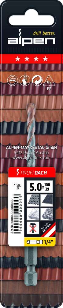 Image du produit Alpen - HM-Foret Tuiles - Embout Hexa