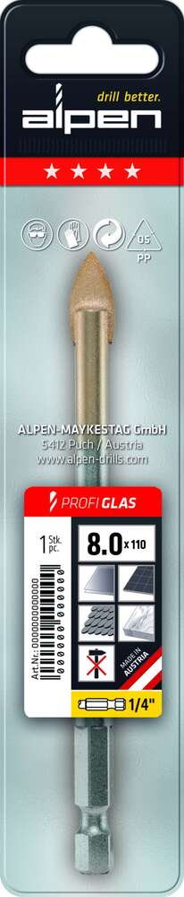 Image du produit Alpen - HM-Foret Verre - Embout Hexa