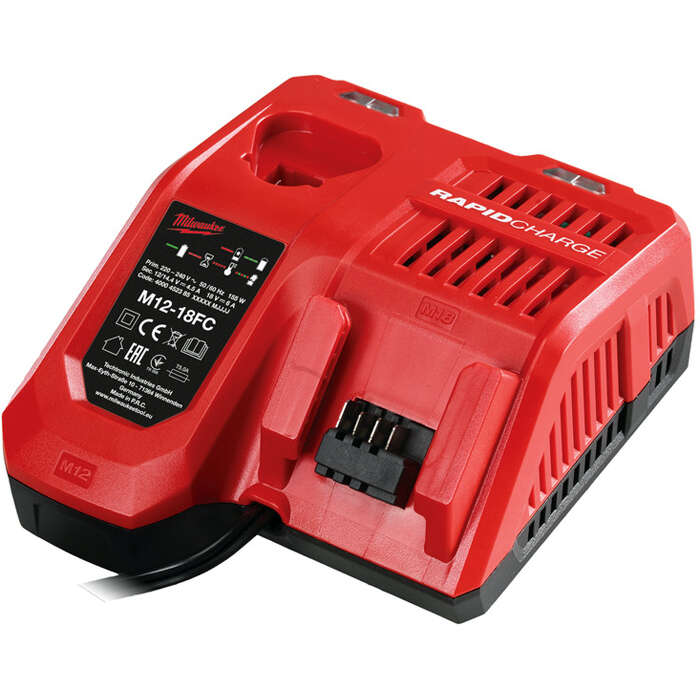 Image du produit Milwaukee M12 M18 Chargeur rapide M12 18 FC