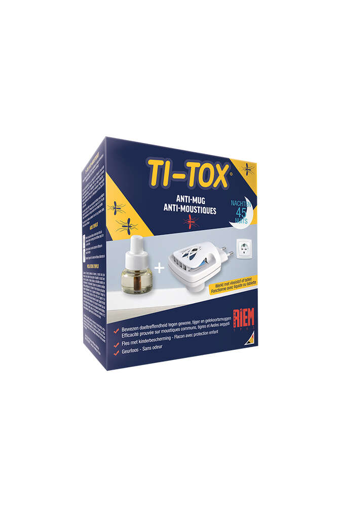 Image du produit RIEM TI-TOX ANTI-MOUSTIQUES 45 NUITS