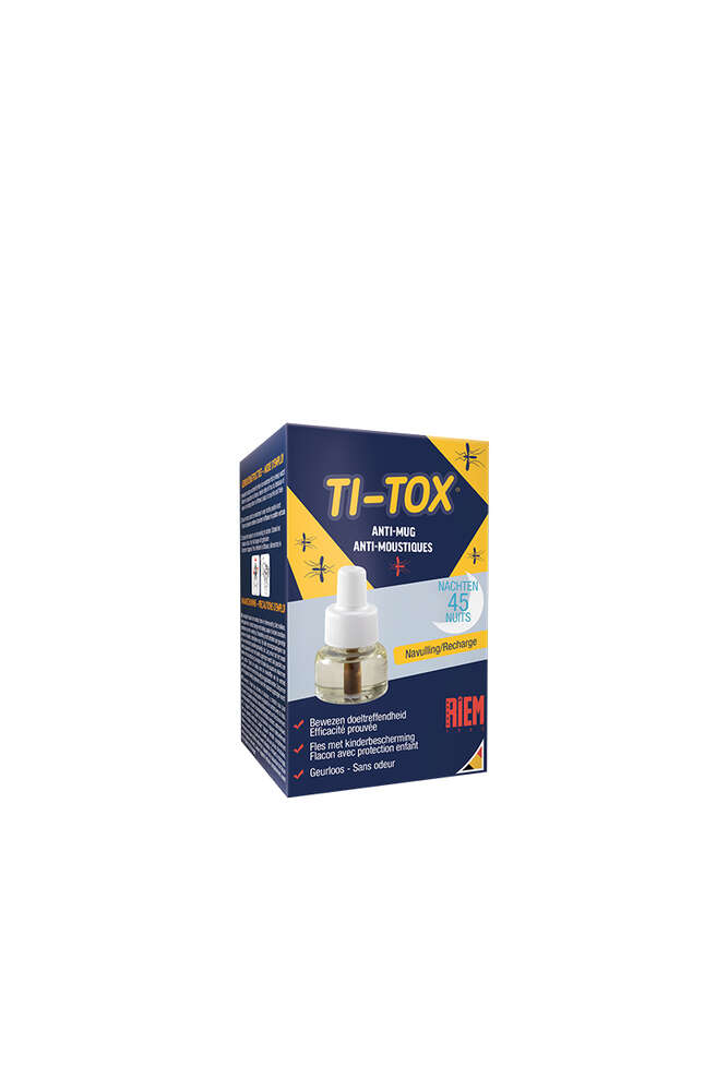 Image du produit RIEM TI-TOX ANTI-MOUSTIQUES RECHARGE 45 NUITS
