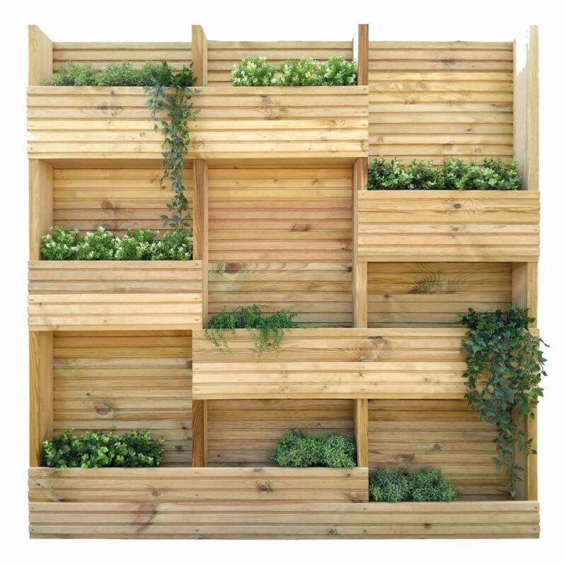 Image du produit Ecran de Jardin - Vertical 'Malaga' pour plantes - 1800 x 1800 mm