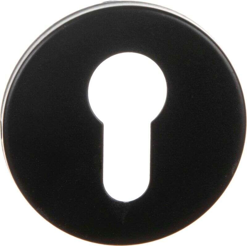Image du produit Entr&eacute;e de Cylindre - Inox - Laqu&eacute; Noir - &Oslash; 50 mm (2 pi&egrave;ces)