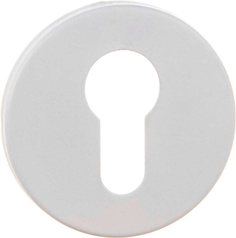 Image du produit Entr&eacute;e de Cylindre - Inox - Laqu&eacute; Blanc - &Oslash; 50 mm (2 pi&egrave;ces)
