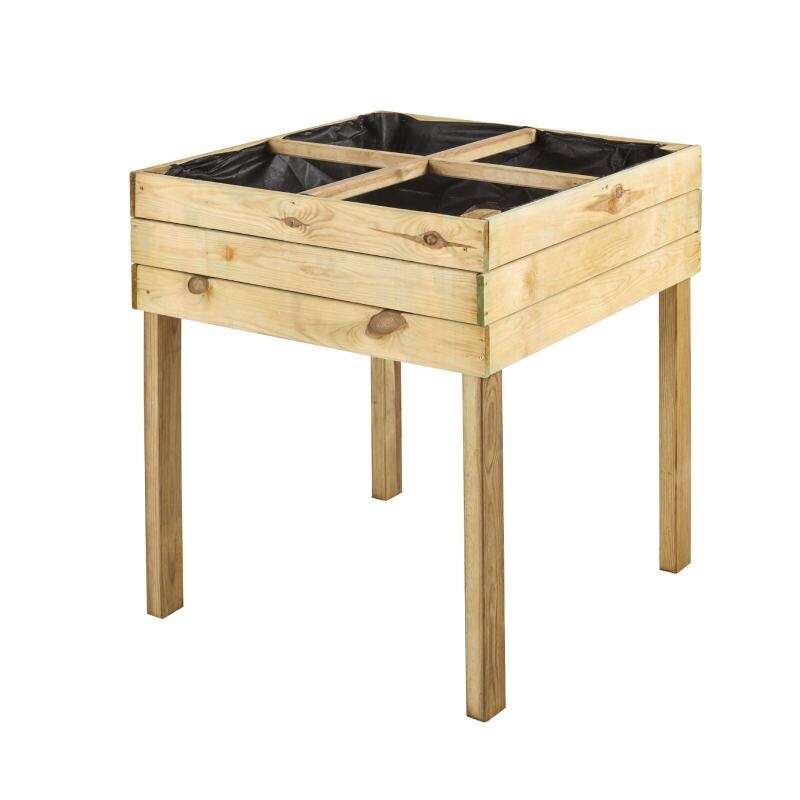 Image du produit Potager 'Paprika' - 90 Litres - 800 x 800 x 870 mm