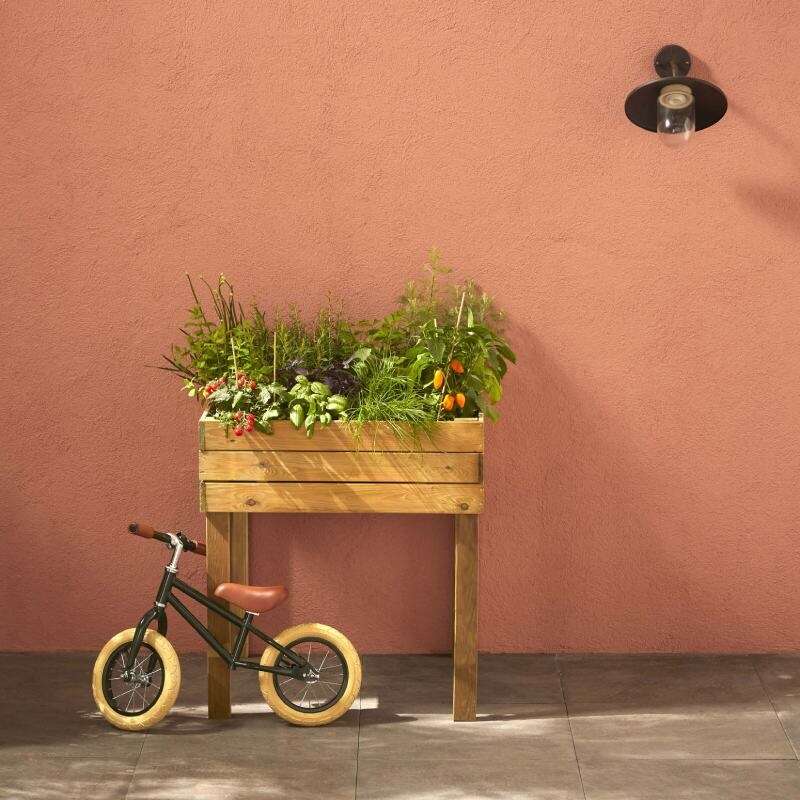 Image du produit Potager 'Paprika' - 90 Litres - 800 x 800 x 870 mm