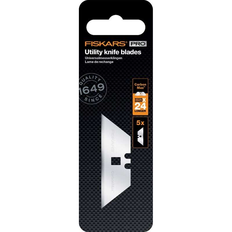 Image du produit FISKARS LAME DE RECHANGE CARBONMAX PACK DE 5
