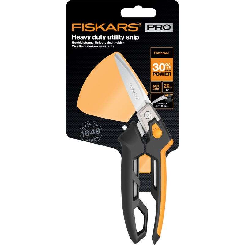 Image du produit FISKARS CISAILLE MAT&Eacute;RIAUX RESISTANTS