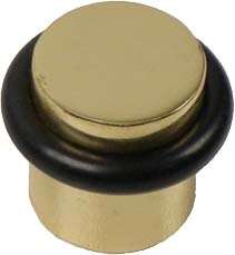 Image du produit Arr&ecirc;t de Porte - Laiton Poli - &Oslash; 20 mm x 22 mm (Haut.)