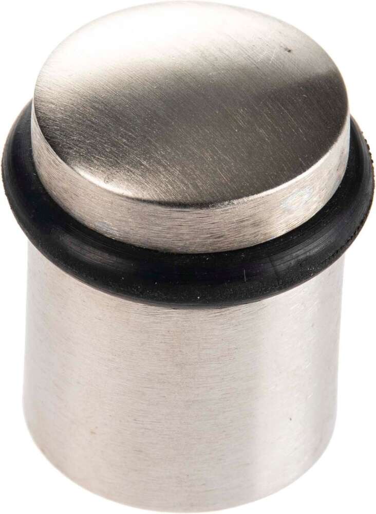 Image du produit Arr&ecirc;t de Porte - A visser (vis incluse) - Nickel mat - &Oslash; 40 mm