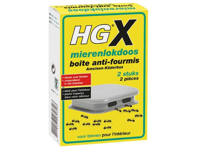 Image du produit HG - Bo&icirc;te Anti-Fourmis (2 Pi&egrave;ces)
