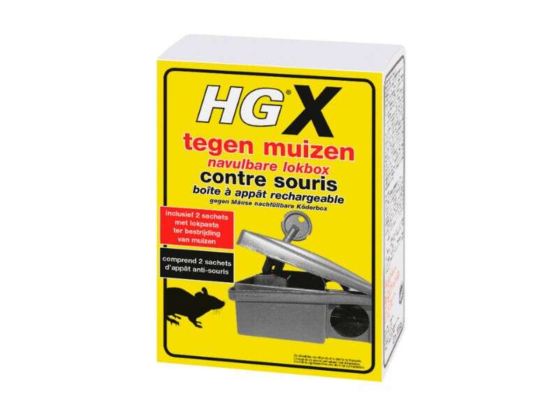 Image du produit HG - Contre Souris - Bo&icirc;te Appat Rechargeable