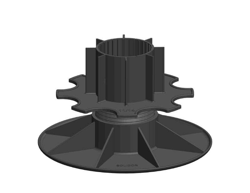 Image du produit SOLIDOR - Plot &agrave; vis (PV 11/14) - Hauteur: 110 &agrave; 140 mm