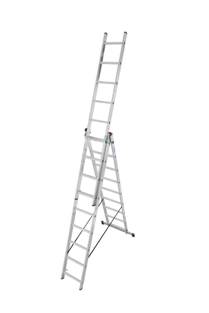 Image du produit ECHELLE 3x9 ALU 150kg 2.5M-5.3M