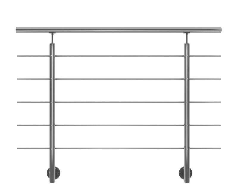Image du produit SOGEM - Garde-corps 'Harmony' - Kit Inox (A304) - Fixation lat&eacute;rale - 1,5 m&egrave;tre