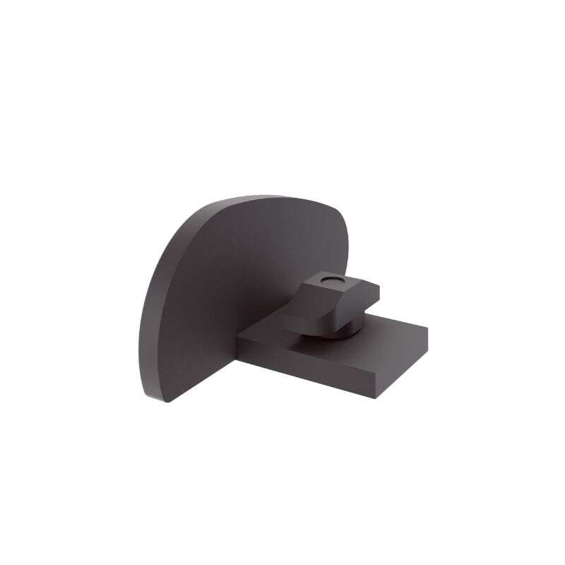 Image du produit Embout pour Rampe / Main Courante - Sogem&reg;- 'Pure Black' - RAL 9005 (2 pi&egrave;ces)