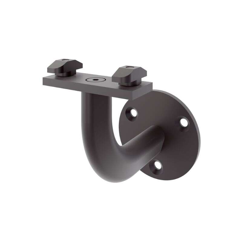 Image du produit Support Appui Rampe / Main courante - Sogem&reg; - 'Pure Black' - RAL 9005