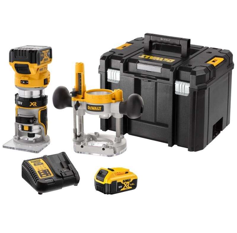 Image du produit Dewalt Affleureuse D&eacute;fonceuse XR18 V 2X 5.0Ah DCW604P2-QW