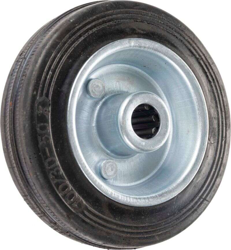 Image du produit Roue Caoutchouc - &Oslash; 100mm - Charge max 70 Kg