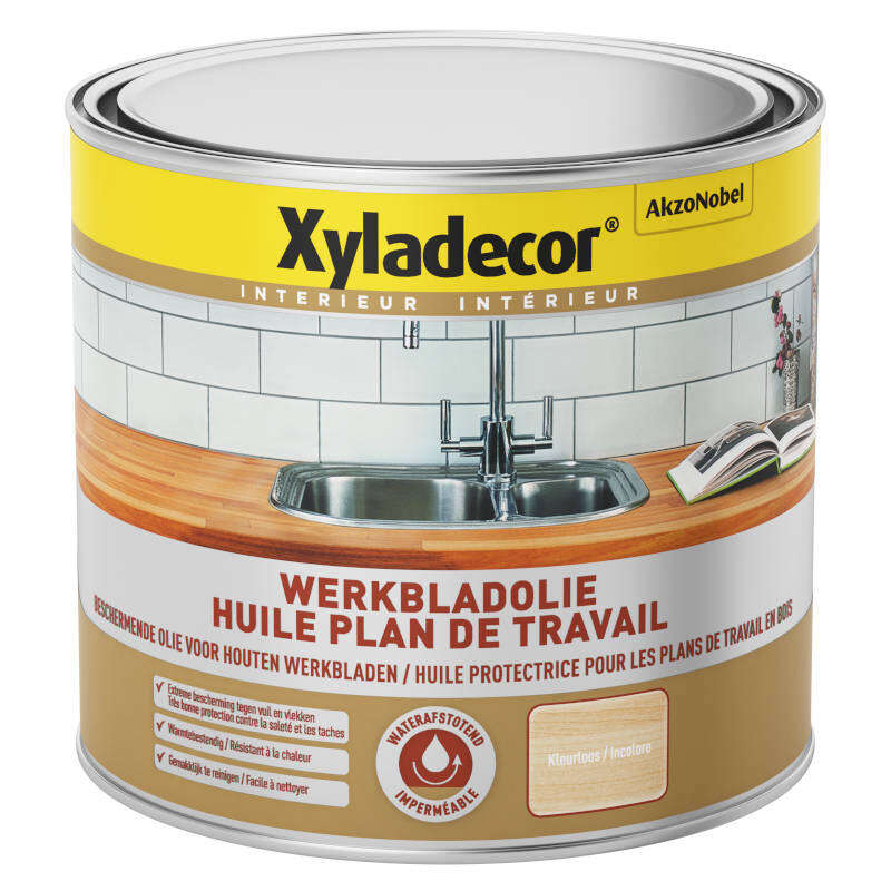 Image du produit Xyladecor&reg;- Huile pour Plan de Travail - Incolore (0,5 L)