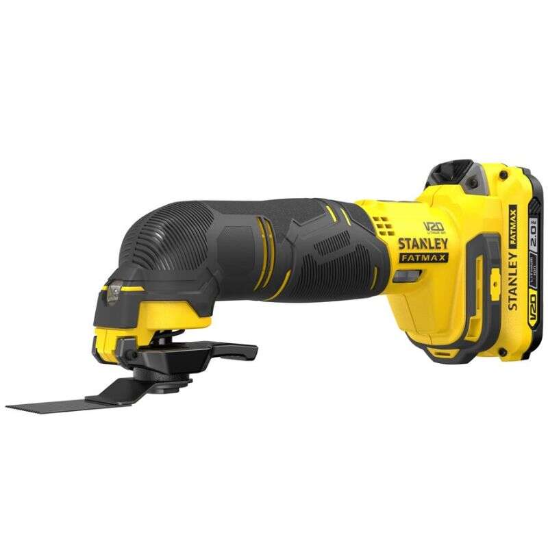 Image du produit Stanley V20 Multitool 18V , 2x2.0Ah, Chargeur 2A, Coffret SFMCE500D2K-QW