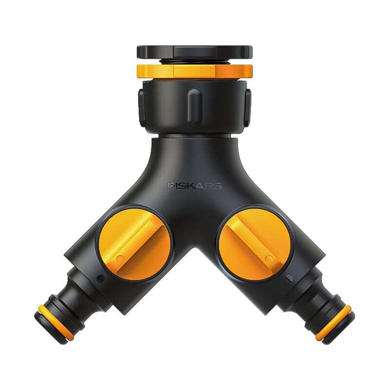 Image du produit FISKARS NEZ DE ROBINET 2 SORTIES ON/OFF
