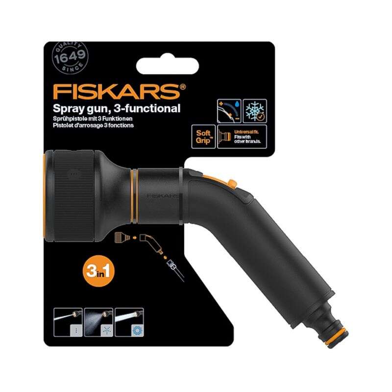 Image du produit FISKARS PISTOLET CONFORT 3 JETS