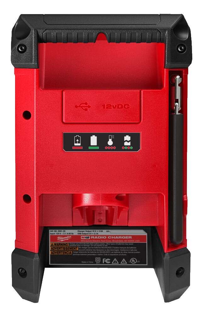 Image du produit Milwaukee Radio chargeur M12RCDAB+0