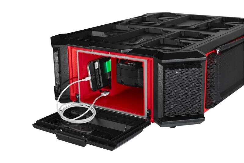 Image du produit Milwaukee-M18 PACKOUT radio/lader M18 PRCDAB+
