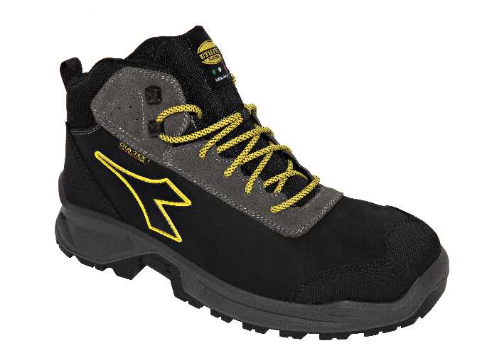 Image du produit DIADORA - Chaussures Diatex MID S3 - Noir/Gris Acier