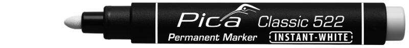 Image du produit PICA - Marqueur Permanent INSTANT - Trait de 1 &agrave; 4 mm - Blanc
