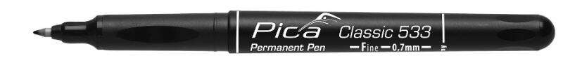 Image du produit PICA - Marqueur Permanent FIN - Trait de 0,7 mm - Noir