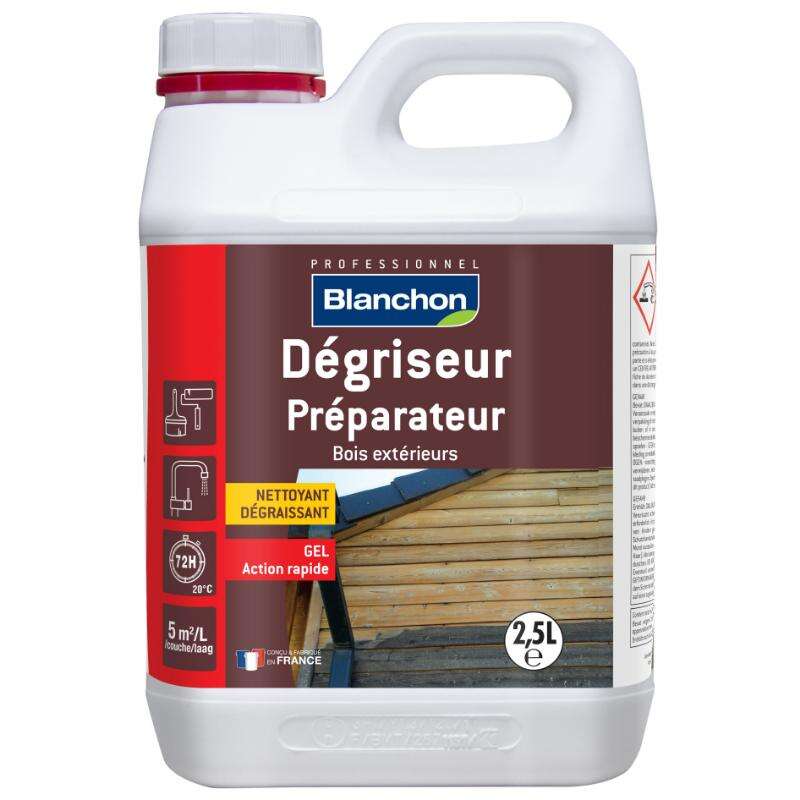 Image du produit Blanchon - D&eacute;griseur Pr&eacute;parateur - Bois ext&eacute;rieur