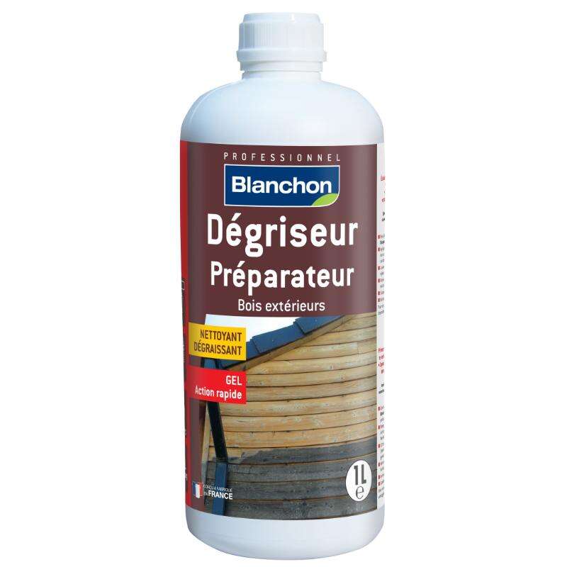 Image du produit Blanchon - D&eacute;griseur Pr&eacute;parateur - Bois ext&eacute;rieur