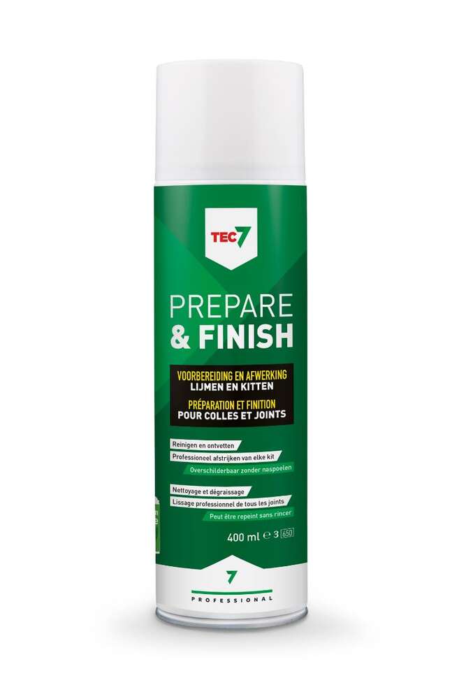 Image du produit TEC7 - Spray Nettoyant et D&eacute;graissant - Prepare & Finish (a&eacute;rosol 400 ml)