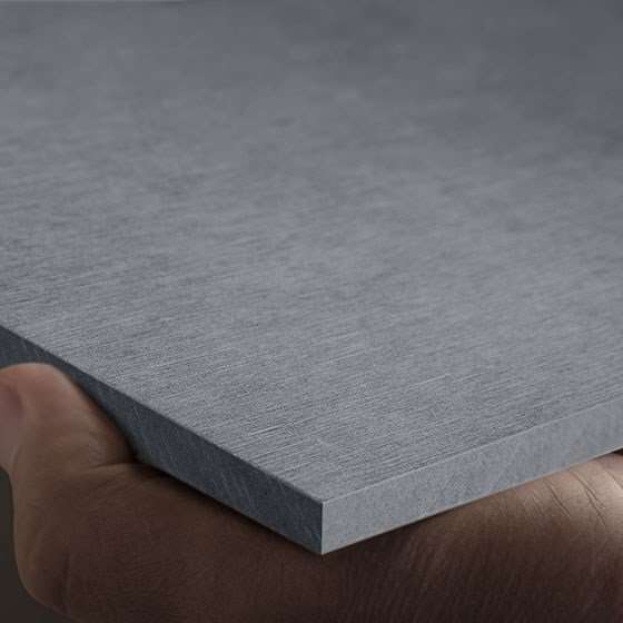 Image du produit Equitone&reg; (Tectiva) - Gris Clair (TE 15) - Bords non rectifi&eacute;s - 8 x 1240 x 2520 mm ou 3070 mm
